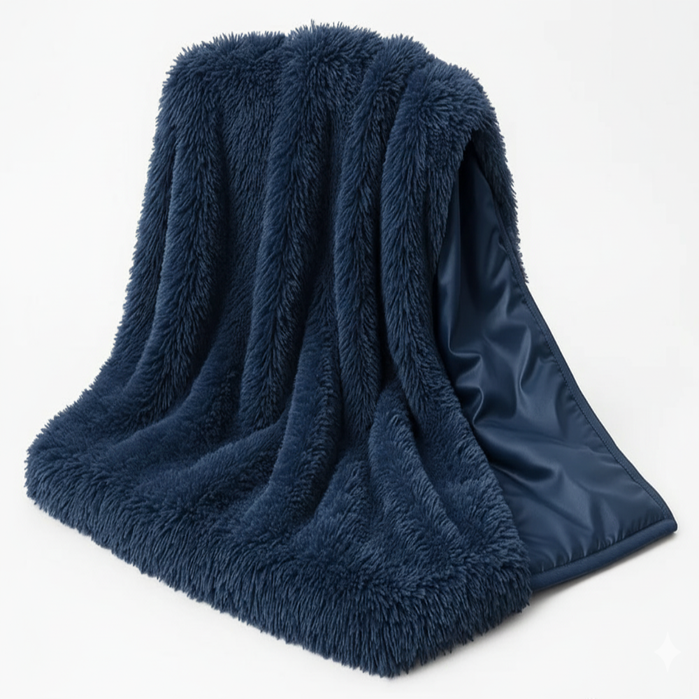 Luxury Waterproof Shaggy Blanket - Microfiber Warm Throw for Couples