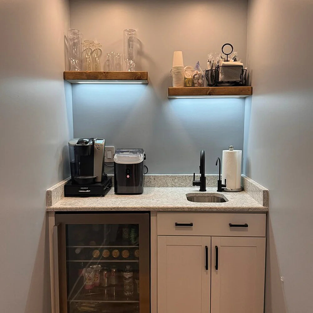 LED Floating Shelves - Illuminated Wall Display
