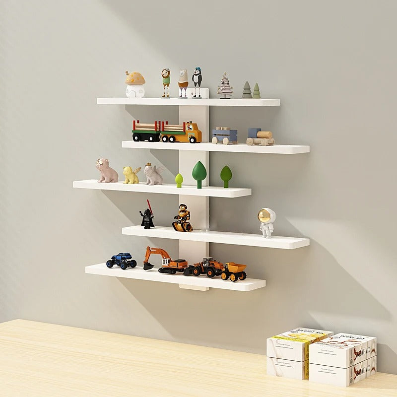 Multi-Layer Wall Storage Shelf - Toy & Figure Display Organizer