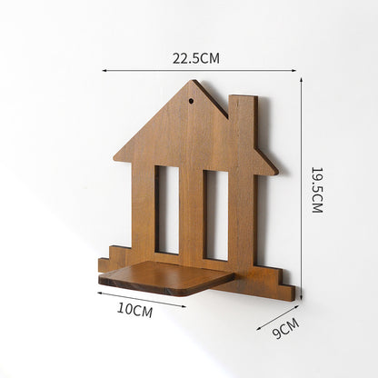 Estante Decorativo de Pared - Diseño Único en Madera