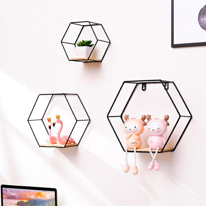 Estante Hexagonal Decorativo – Elegancia y Versatilidad en Cada Espacio