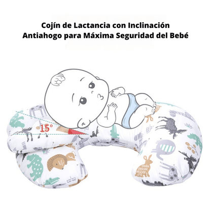 Cojín de Lactancia Multifuncional: Comodidad Total para Mamá y Bebé