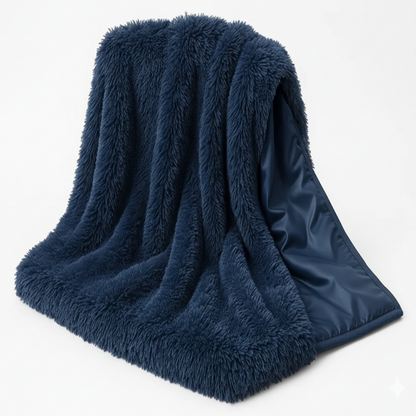 Luxury Waterproof Shaggy Blanket - Microfiber Warm Throw for Couples