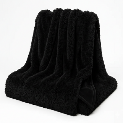 Luxury Waterproof Shaggy Blanket - Microfiber Warm Throw for Couples