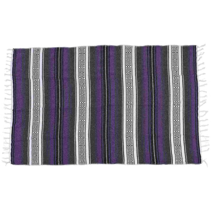 Colorful Woven Throw Blanket – Thick Cotton Blend Sofa & Bed Cover