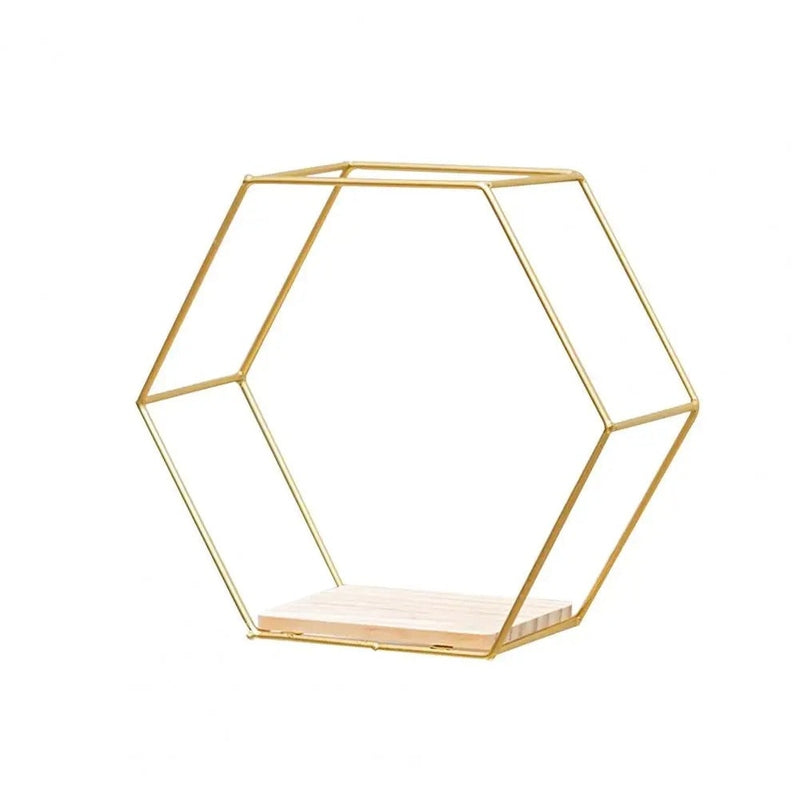 Soleuma Walldecor Estante Hexagonal Decorativo – Elegancia y Versatilidad en Cada Espacio