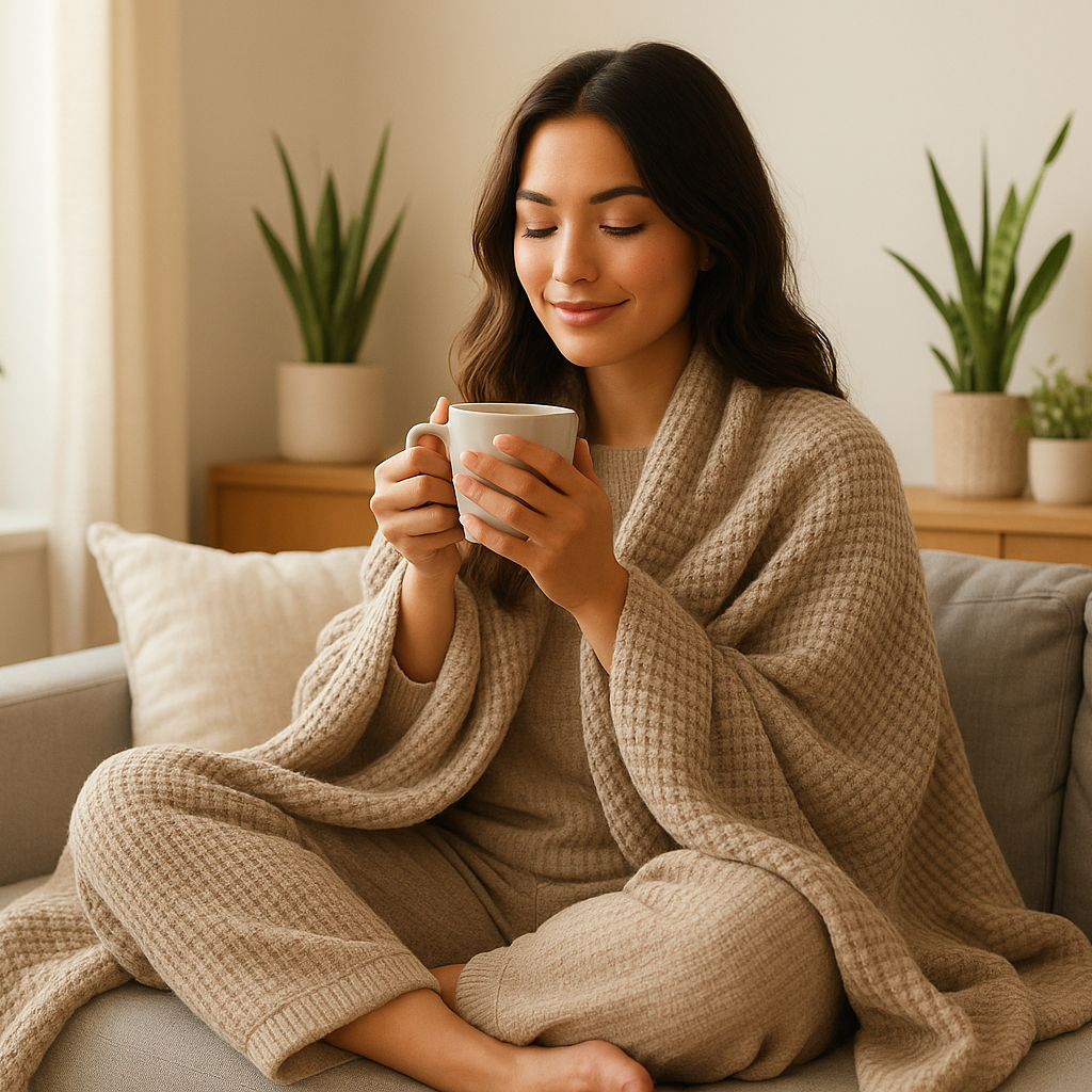 Generated cozy home image