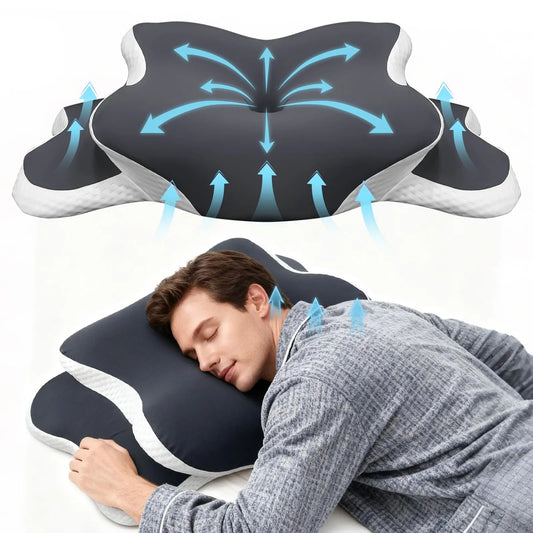 Almohada cervical de espuma viscoelástica