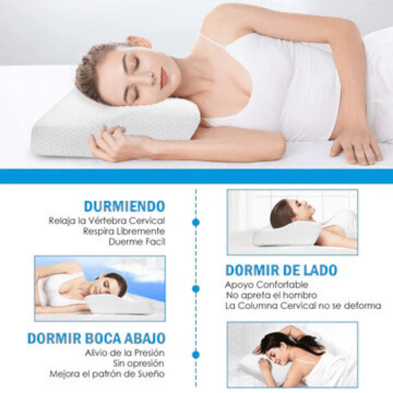 soleuma Pillow Almohada Cervical Ortopedica