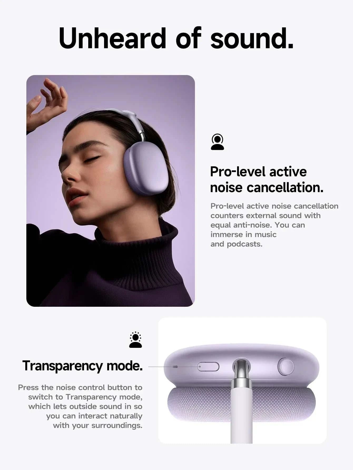 Wireless headphones